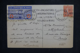 FRANCE - Vignette De La Ligue Aéronautique De France Sur Carte Postale - L 150325 - Lettres & Documents