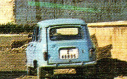 Espagne - N°2 - FROMISTA (Palencia) Ruta Jacobea Iglesia Romanica De San Martin - Voiture Renault 4L - Autres & Non Classés