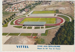 Vosges : VITTEL : Stade  Jean  Bouloumie , Départ Du 55 Em Tour D E France  Vélo , Football - Vittel