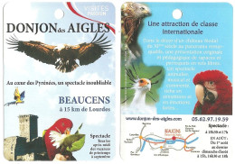 Fiche Touristique Visites Passion - Donjon Des Aigles - Beaucens [65] : Au Coeur Des Pyrénées, Un Spectacle Inoubliable - Sonstige & Ohne Zuordnung