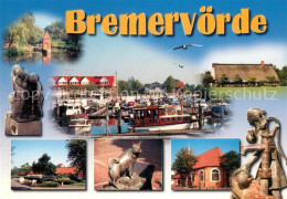 73201535 Bremervoerde Hafen Denkmaeler  Bremervoerde - Bremervörde