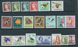 Australia Range To $1 See Scan For Exact Ones . Lhm Very Light Hinged Sg382 - Nuevos