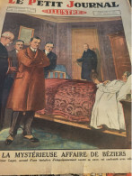 P J 30/ BEZIERS EMPOISONNEMENT /ZEP / RUSSIE SOVIETS PILLAGE ET DESTRUCTION EGLISES - Le Petit Journal