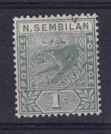 Negri Sembilan: 1891/94   Tiger    SG2    1c     Used - Negri Sembilan