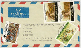 Tanzania 1989, Luftpostbrief / Air Mail Ifakara - Dornach (Schweiz) - Tansania (1964-...)