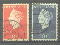Postzegels > Nederland > Periode  1930-48 > Gebruikt No. 504-505 No.504 Is Afgstempeld In 1913 (11846) - Oblitérés