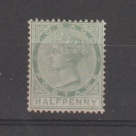 TOBAGO:  1885  VICTORIA  -  1/2 P. UNUSED  STAMP  NO  GLUE  -  YV/TELL. 19 - Trinidad Y Tobago