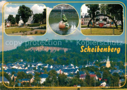 73199973 Scheibenberg Markt Rathaus Schwibbogen Scheibenberg - Scheibenberg