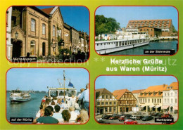 73199966 Waren Mueritz Steinmole Mueritz-Museum Marktplatz Waren Mueritz - Waren (Müritz)