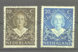 Postzegels > Europa > Nederland > Periode 1891-1948 (Wilhelmina) > 1930-48 > Gebruikt No. 506-507 (11847) - Usados