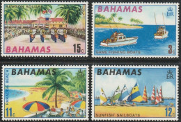 THEMATIC TOURISM:  ONE MILLIONTH VISITOR TO BAHAMAS. PARADISE BEACH, RAWSON SQUARE PARADE ETC   4v+MS  -   BAHAMAS - Other & Unclassified