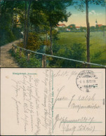 Ansichtskarte Königsbrück Kinspork Promenade An Der Stadt 1915  - Königsbrück