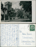 Ansichtskarte Bensheim Ortsansicht Strassen Partie Mit Turm 1941 - Bensheim