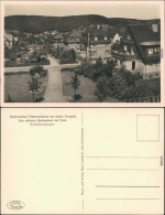 Ansichtskarte Oberschlema-Bad Schlema Straße Und Hindenburganlagen 1934  - Bad Schlema