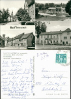 Bad Tennstedt DDR Mehrbild-AK Mit Schwimmbad, Herrenstraße, HO-Kurcafé 1983 - Bad Tennstedt
