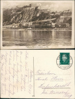 Ansichtskarte Koblenz Festung Ehrenbreitstein, Bahnhof 1929 - Koblenz