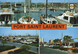 06 SOUVENIR DE PORT SAINT-LAURENT 3 VUES - Saint-Laurent-du-Var