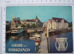 Rorschach Am Bodensee, Hafen Mit Kornhaus - Rorschach