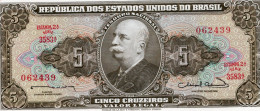 Brésil  5 Cruzeiros  004037   Billet  Neuf - Brésil