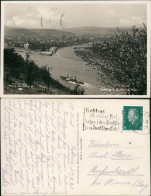 Koblenz Frühling, Dampfer Steamer, Deutsches Eck - Fotokarte 1931 - Koblenz
