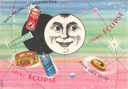 Petit Calendrier 1956 Publicitaire Illustrateur * Crème ECLIPSE , Miror Vildolac , Argentil * Calendar - Kleinformat : 1941-60