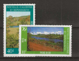 1986 MNH Nouvelle Caledonie Mi 791-92 Postfris** - Unused Stamps