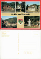 Tharandt Rathaus, Postmeilensäule, Kinderkrippe, Blick Von Der Ruine,   1989 - Tharandt