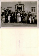 Ansichtskarte  Hochzeit - Gruppenfotos Vor Haus: Fotobank Kirchzarten 1934 - Huwelijken