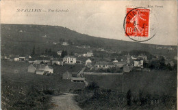 Saint-Vallerin Canton De Buxy Vue Générale Petit Village Saône-et-Loire 71390 Cpa Voyagée En TB.Etat - Andere & Zonder Classificatie