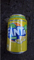 Lattina Italia - Fanta Lemon  -  Per Distributore Automatico - Vuota - Latas