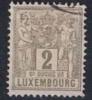 Luxemburg - Allegorische Zeichnung (MiNr: 46a D) 1882 - Gest Used Obl - 1882 Alegorias