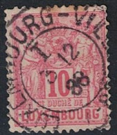 Luxemburg - Allegorische Zeichnung (MiNr: 49 D) 1882 - Gest Used Obl - 1882 Allégorie