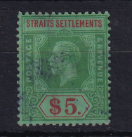 Straits Settlements: 1921/33   KGV    SG240a    $5      Used  - Straits Settlements