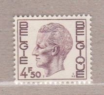 1972 Nr 1644** Zonder Scharnier,zegel Uit Reeks Koning Boudewijn.Type Elstrom. - 1970-1980 Elström