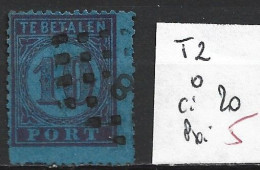 PAYS-BAS TAXE 2 Oblitéré Côte 20 € - Postage Due