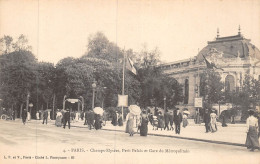 24-3335 :  PARIS. LE METROPOLITAIN AUX CHAMPS-ELYSEES - U-Bahnen