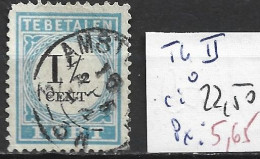 PAYS-BAS TAXE 4 ( II ) Oblitéré Côte 22.50 € - Postage Due