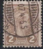 Luxemburg - Großherzog Adolf "Profil" (MiNr: 68) 1895 - Gest Used Obl - 1895 Adolphe Right-hand Side