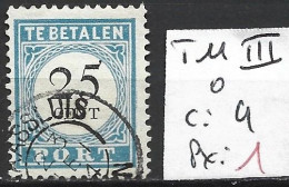 PAYS-BAS TAXE 11 ( III ) Oblitéré Côte 4 € - Postage Due