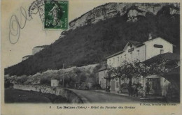 38- La Balme Hôtel Du Fermier Des Grottes Voyagé 1909 (**) - La Balme-les-Grottes