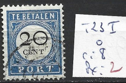 PAYS-BAS TAXE 23 ( I ) Oblitéré Côte 8 € - Postage Due