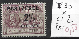 PAYS-BAS TAXE 30 * Côte 2 € - Postage Due