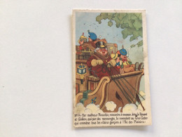 Carte Postale Ancienne Par Malheur Pinocchio Rencontre à Nouveau John Le Renard Walt Disney Mickey-Mouse - Disneyworld