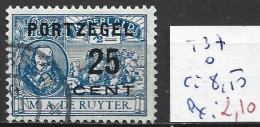 PAYS-BAS TAXE 37 Oblitéré Côte 8.50 € - Postage Due