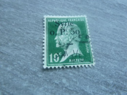 Louis Pasteur (1822-1895) Scientifique - Syrie - 0 Pi 50 S.10c. - Yt 143 (170) - Vert - Oblitéré - Année 1925 - - Gebraucht
