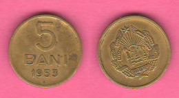 Romania 5 Bani 1953 Romanie Copper Zinc Coin - Romania