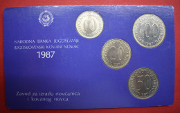 Coins Yugoslavia SET COINS 1987 - Jugoslavia