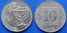 ISRAEL - 10 Agorot JE 5774 (2014AD) "Menorah" KM# 158 Monetary Reform (1985) - Edelweiss Coins - Israele