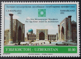 Uzbekistan 1992, Aga Khan Architecture Prize, MNH Single Stamp - Ouzbékistan