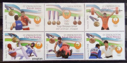 Uzbekistan 2021, Summer Olympic Games In Tokyo 2020, MNH S/S - Ouzbékistan